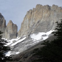 Cerro Espada, Cerro Hoja and Cerro Mascara opposite of Cumbre Principal